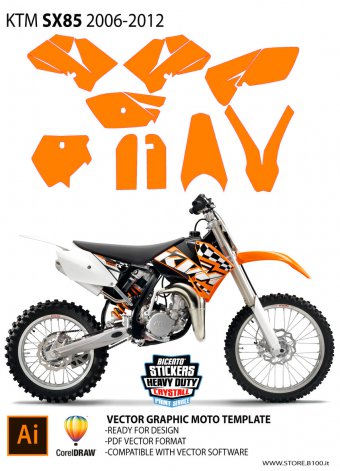 Dima moto KTM SX 85 2006-2012